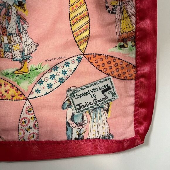 Vintage Holly Hobbit Reversible 60’s Kids Blanket - Picture 9 of 13